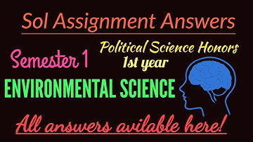 DU SOL SOLVED ASSIGNMENTS 2020 | ASSIGNMENTS ANSWER #DUassignments #SolAssignment #AssignmentAnswers