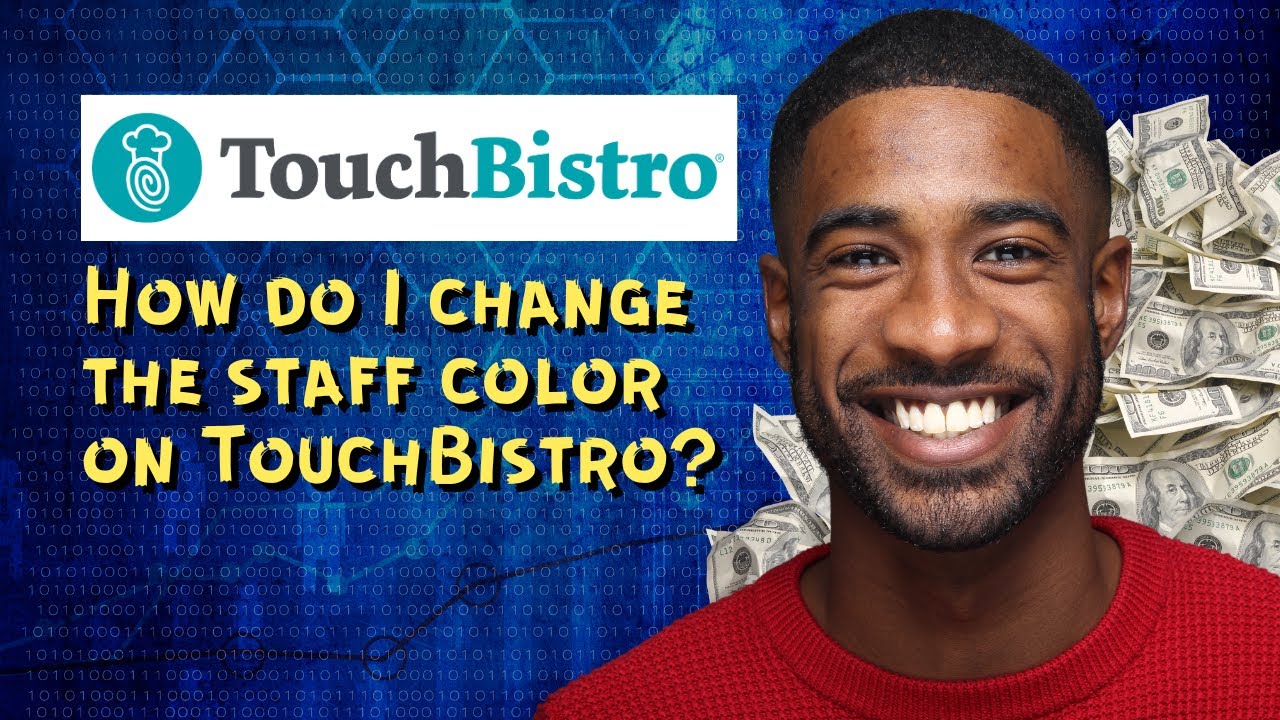How do I change the staff color on TouchBistro - YouTube