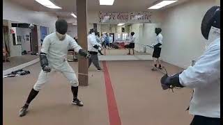 Rapier and Dagger drills and bouting