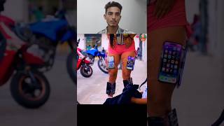 The girl 😱 hide  iphone 📱 on her leg 😨 | RESPECT |