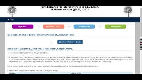 WBJEEB JELET 2021 Application Form (Released) - How to Fill WBJEE JELET 2021 Application Form