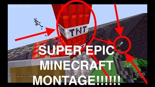 Minecraft Trickshot Montage (very gaming) (insane) (omg)