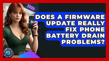Does A Firmware Update Really Fix Phone Battery Drain Problems? - Phone Fix and Features