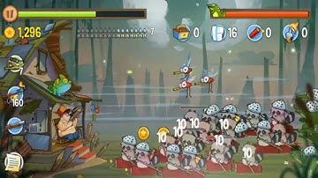 Swamp Attack Gameplay Walkthrough - Level 3-14 for Android/IOS