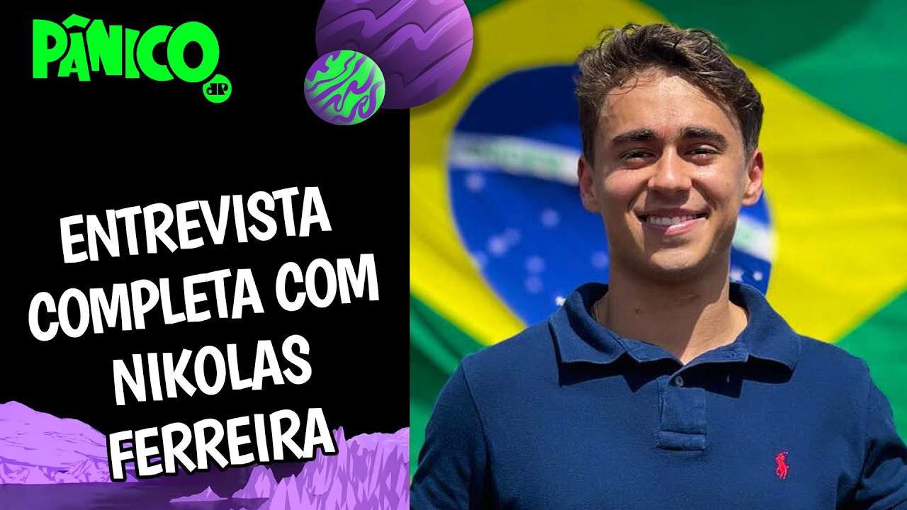 Assista à entrevista com Nikolas Ferreira na íntegra