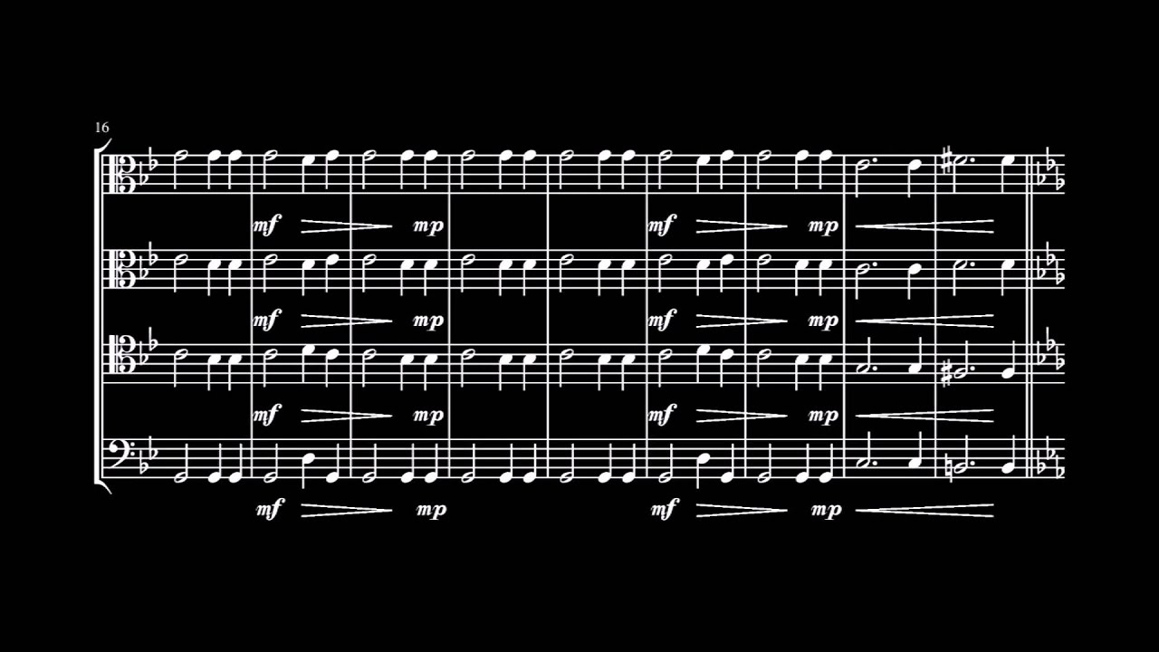 Two Equali for Trombone Quartet