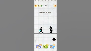 Draw 2 save level 22 🎮🎮 Draw 2 save: stickman puzzle || gameplay walkthrough Android || mahfuz FIFA