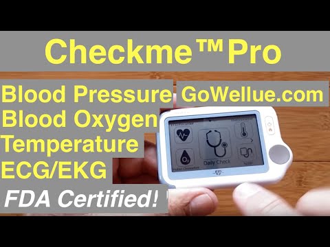 Wellue Checkme™Pro ECG, SpO2, Temperature, Blood Pressure Medical Grade Device: Unbox & 1st Look