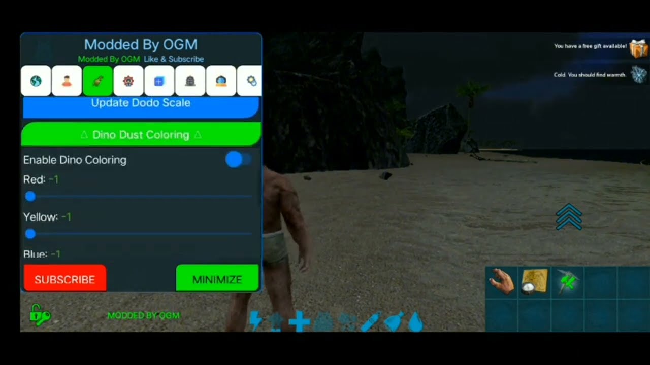 Free Mod menu Ark || Free Admin Pass and more.