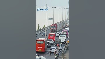 NÓNG: Hạn chế lưu thông qua cầu Mỹ Thuận trong suốt 1 tháng để sửa chữa | CafeLand #shorts