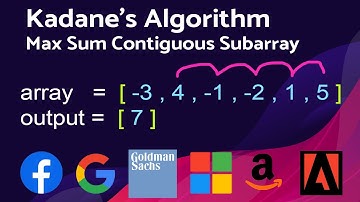 Easiest Explanation - Kadane