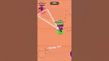 Shelly 1v1#gaming #brawlstars #1v1