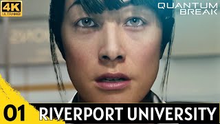 Quantum Break PC Walkthrough Gameplay Part 1 - Riverport University Experiment (ACT 1) [4K 60FPS]