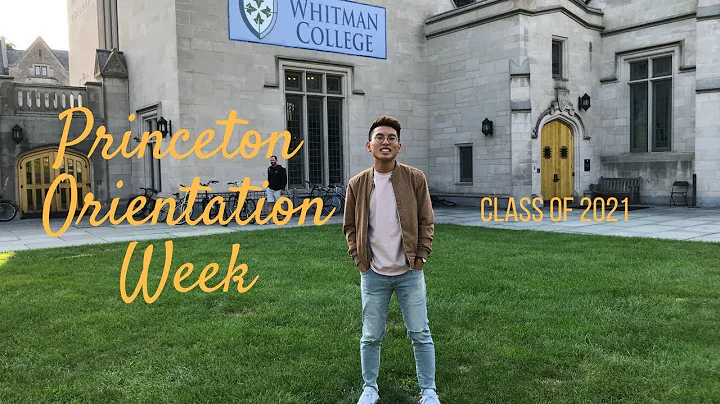 PRINCETON ORIENTATION WEEK - VLOG #13