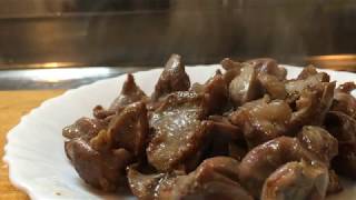 【料理素人でも簡単に作れる】砂肝の塩胡椒炒め【簡単おつまみ】