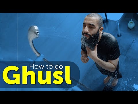 How Do Muslims Shower (Ghusl)