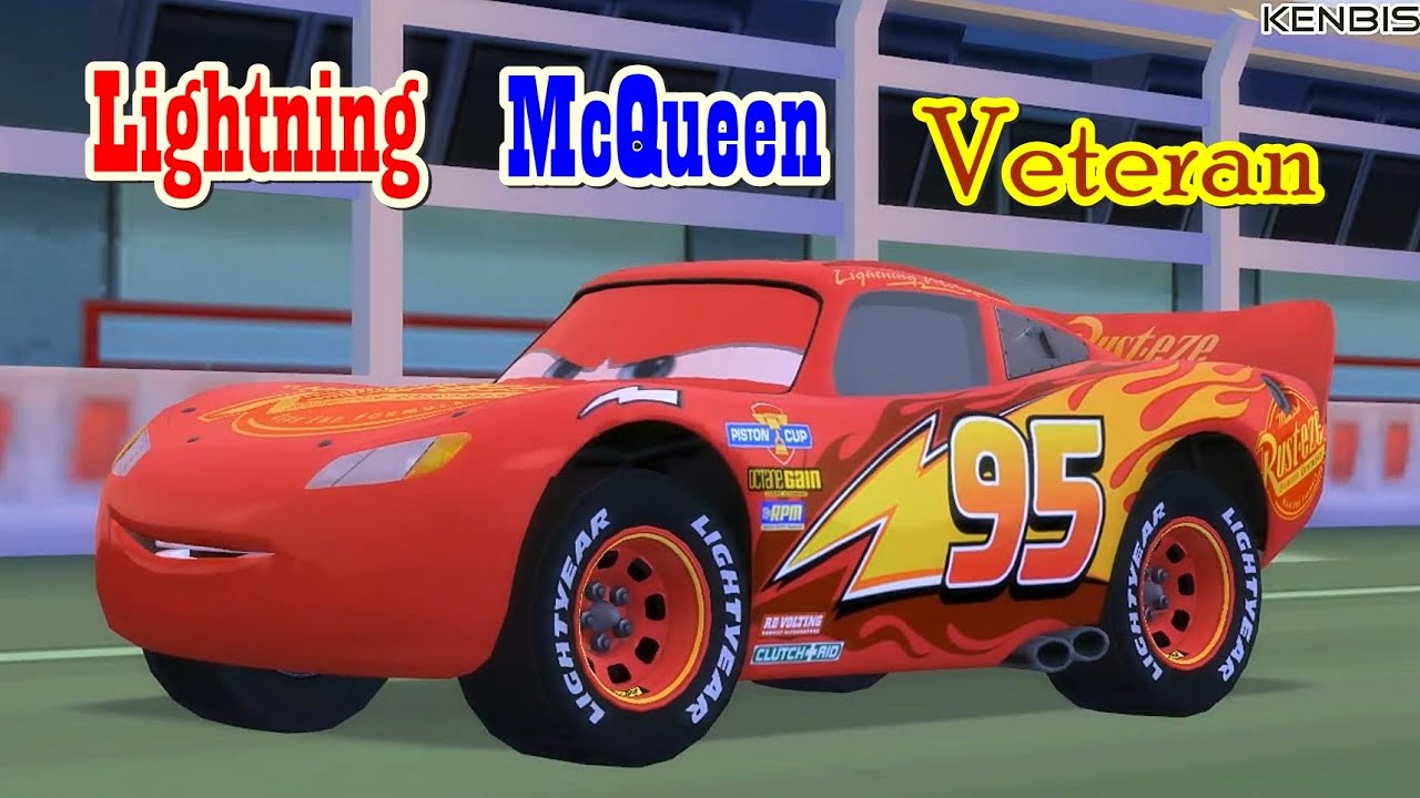 Cars 2 The Video Game Driven To Win Mod - Lightning McQueen Veteran ...