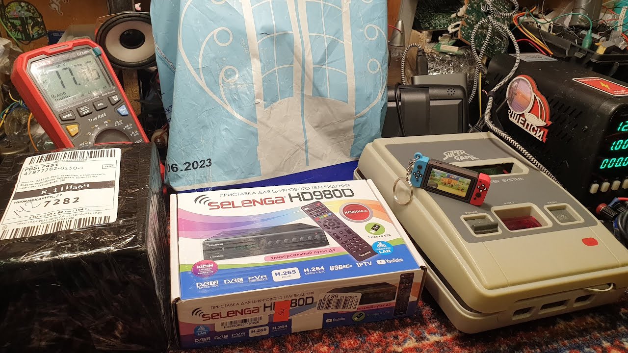 Распаковки и игры. DVBT2 и IPAD поток) (18+)