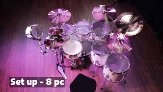 Gibraltar® GCS375R Rack Jaula Batería Curvado 2 Alas Laterales video