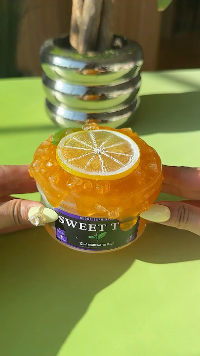 Sweet Tea 🍋 Slime ASMR  (Summer Nights Restock 🌅)