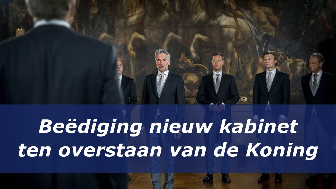 Beëdiging nieuw kabinet ten overstaan van de Koning (2024)