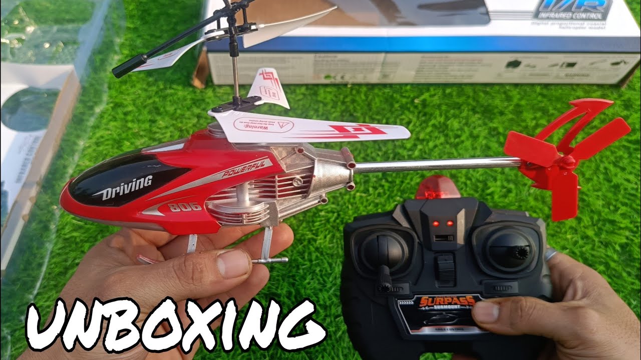 Velocity Rc Helicopter Unboxing & Testing Remote Control Helicopter