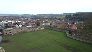 Ludlow Castle and view filmed with Pivothead Durango 1080p Glasses