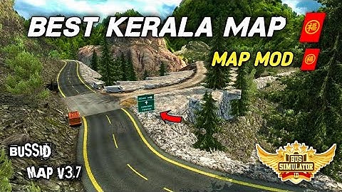 🧧BEST KERALA MAP MOD For Bus simulator Indonesia// Bussid Map Mod V3.7 #bussidmapmod#keralamapmod