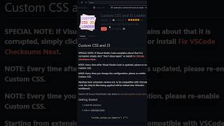 VS Code Caret Animation  #coding #vscode #developer