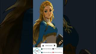 The Legend of Zelda Breath of the Wild - Zelda Portrait Drawing