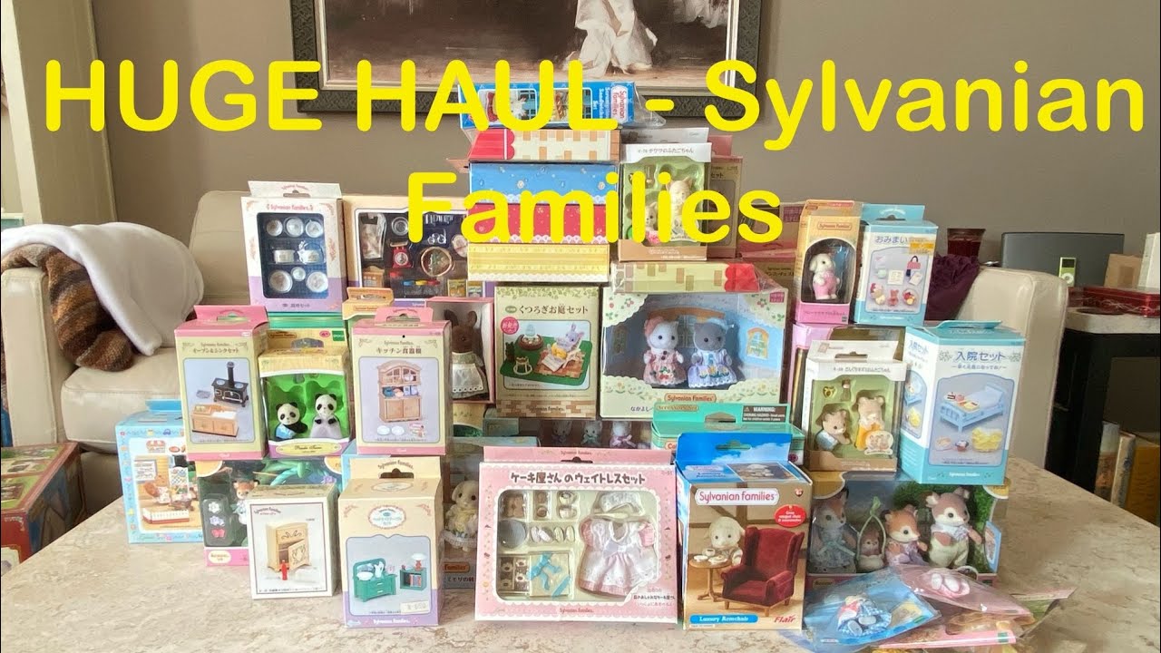 Huge Haul, Vintage and New - Sylvanian Families, Calico Critters, Part 3 Haul