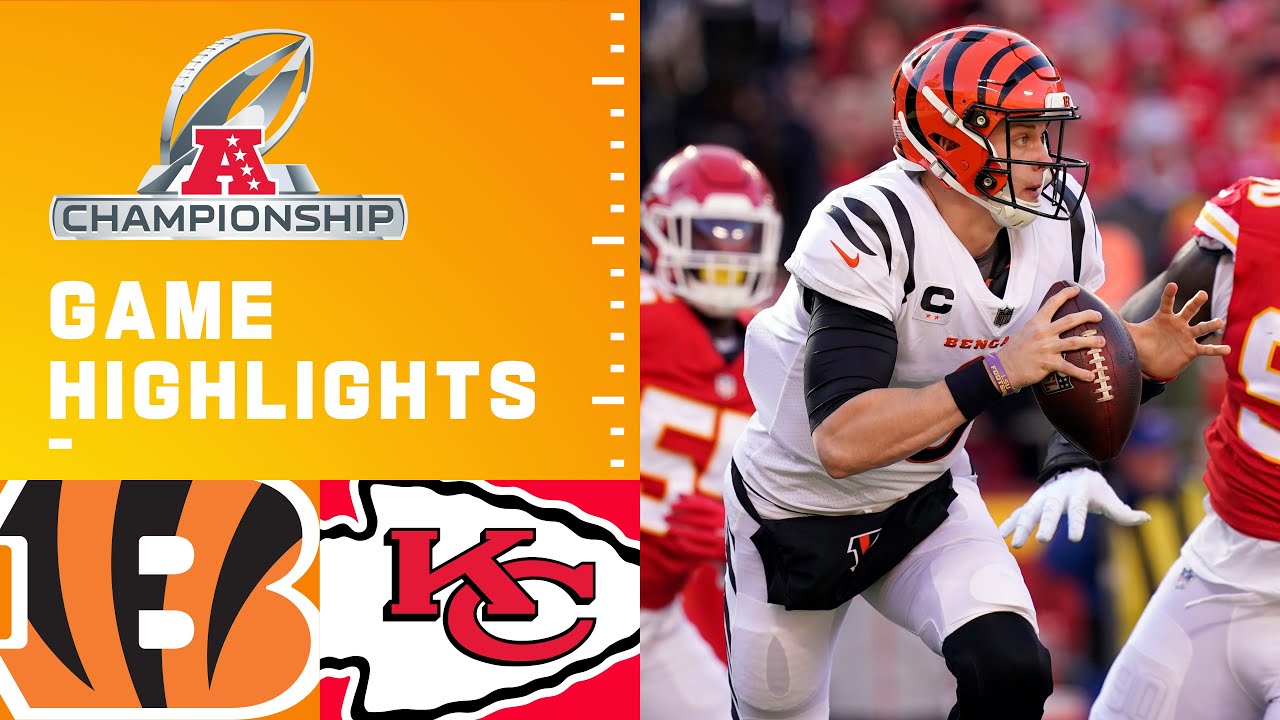 bengals vs chiefs 2022 afc championship