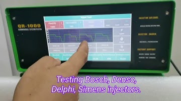 QR1000 CRDI common rail tester with coding