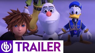 Kingdom Hearts 3  -  E3 Frozen Trailer