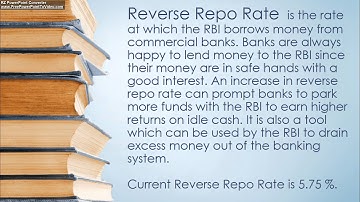REPO Rate , Rev REPO Rate , SLR, MSF | IBPS PO/CLERK | SSC | RBI | LIC ADO/AAO| SBI PO/ CLERK
