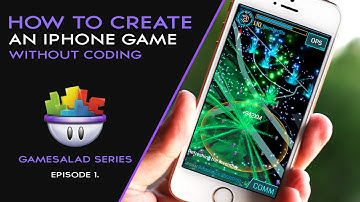 HOW TO MAKE AN IPHONE GAME WITHOUT CODING | GAMESALAD EP.1