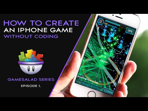 HOW TO MAKE AN IPHONE GAME WITHOUT CODING | GAMESALAD EP.1