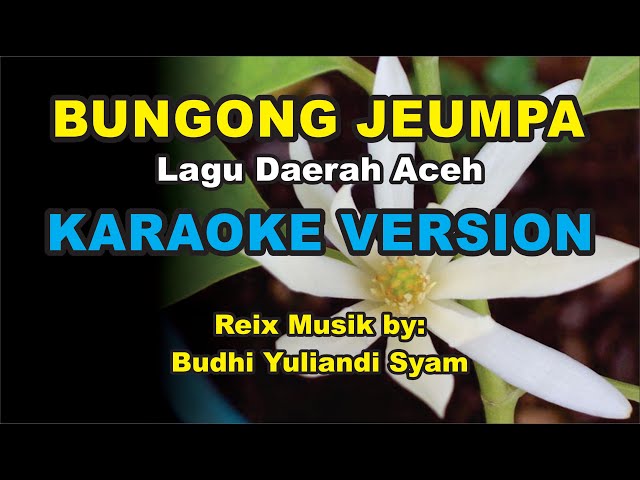 Karaoke Bungong Jeumpa  Remix Version class=