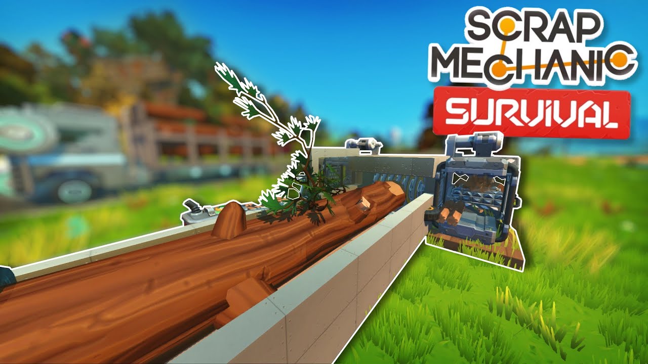 Scrap mechanic выживание карта