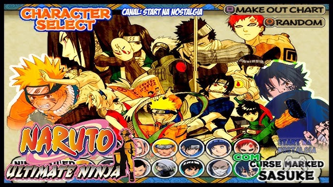 Como Liberar Todos os Personagens de Naruto Ultimate Ninja 2? - Cosmos  Dicas #shorts #naruto #ps2 