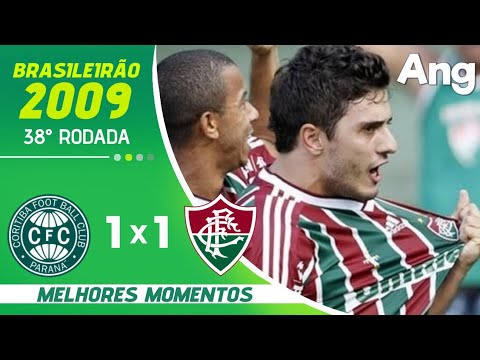 CORITIBA 1 X 1 FLUMINENSE | MELHORES MOMENTOS DO BRASILEIRÃO SÉRIE A 2009 | #shorts