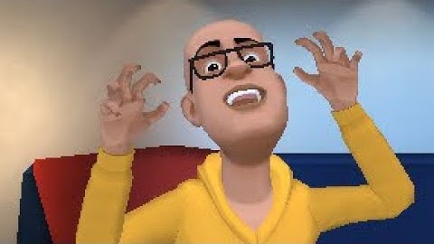 (Plotagon Laziness Short) Earthur scares Borish / grounded