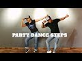 PARTY DANCE STEPS | BASIC AND EASY STEPS | WEDDING DANCE TUTORIAL |