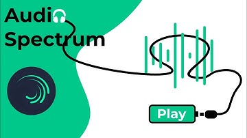 How to create audio spectrum animation in alight motion.