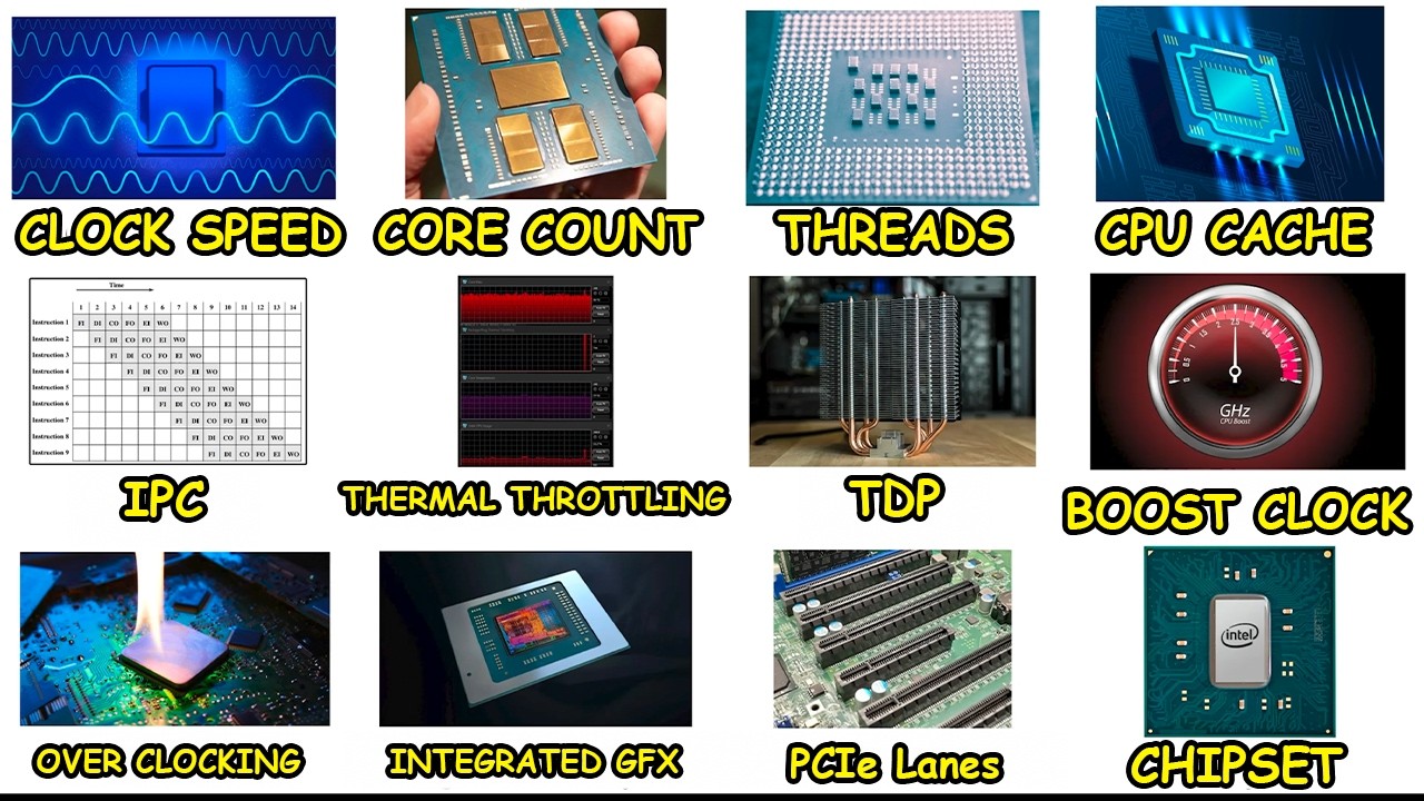 Every CPU Feature Explained in 11 Minutes - YouTube