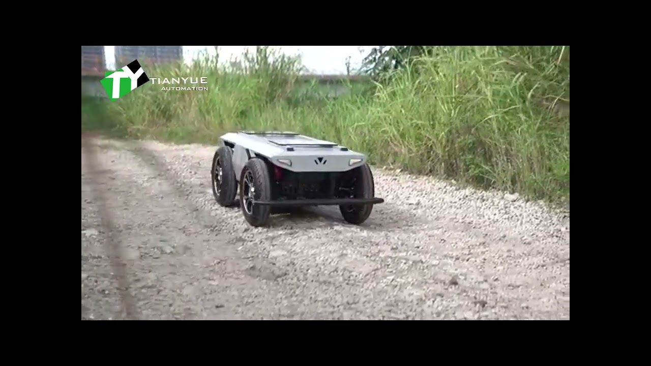 48V UGV Wire-Controlled Four Wheel Drive Chassis Load 500kg IP44 Protection