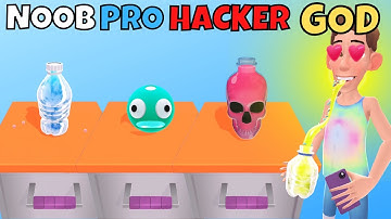 NOOB vs PRO vs HACKER vs GOD - Frozen Honey ASMR Gameplay Part 1 | All Levels (Android, iOS)