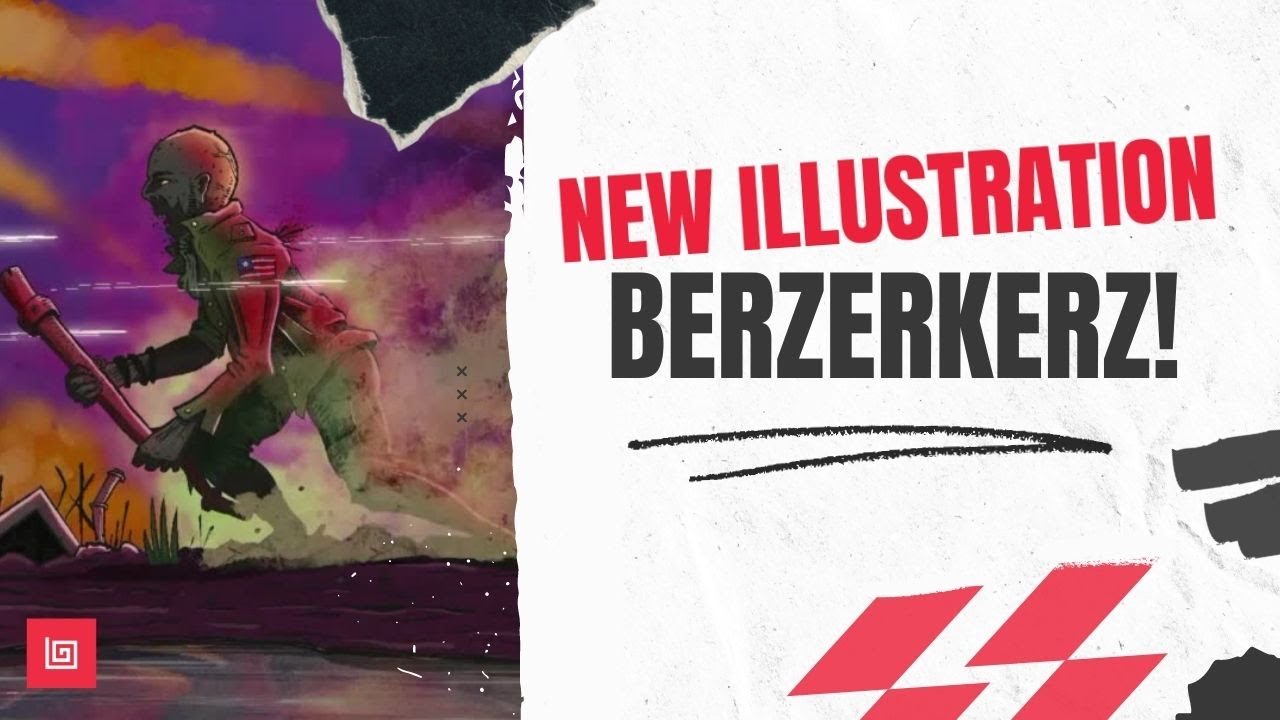 New illustration drop! ⬇️ BERZERKERZ!