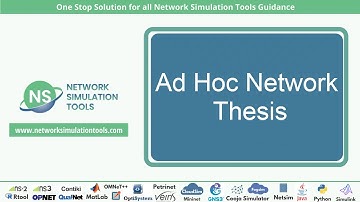 Ad Hoc Network Thesis | Research Topics in Ad Hoc Network Thesis Help