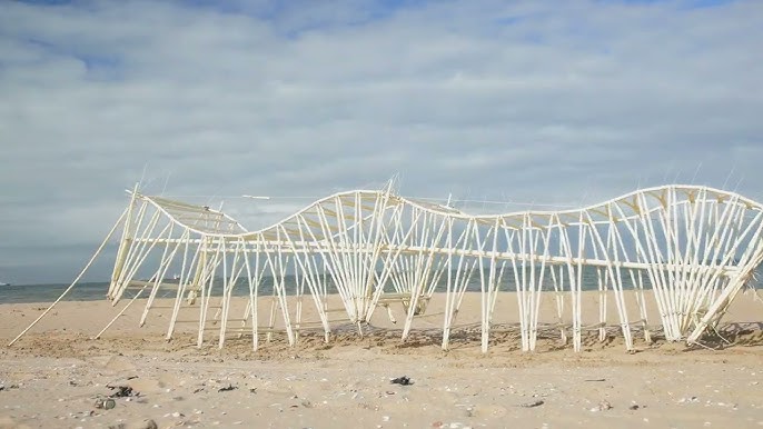 Theo Jansen et ses incroyables sculptures animées par le vent 